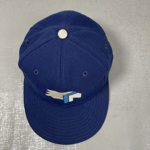 Vintage Syracuse Chiefs Fitted 7 1/4 New Era 90's Wool Hat Cap Made in USA - Picture 4 of 11